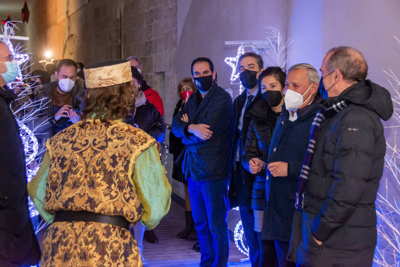 Fotos: Los pajes anuncian la próxima llegada de los Reyes a Palencia
