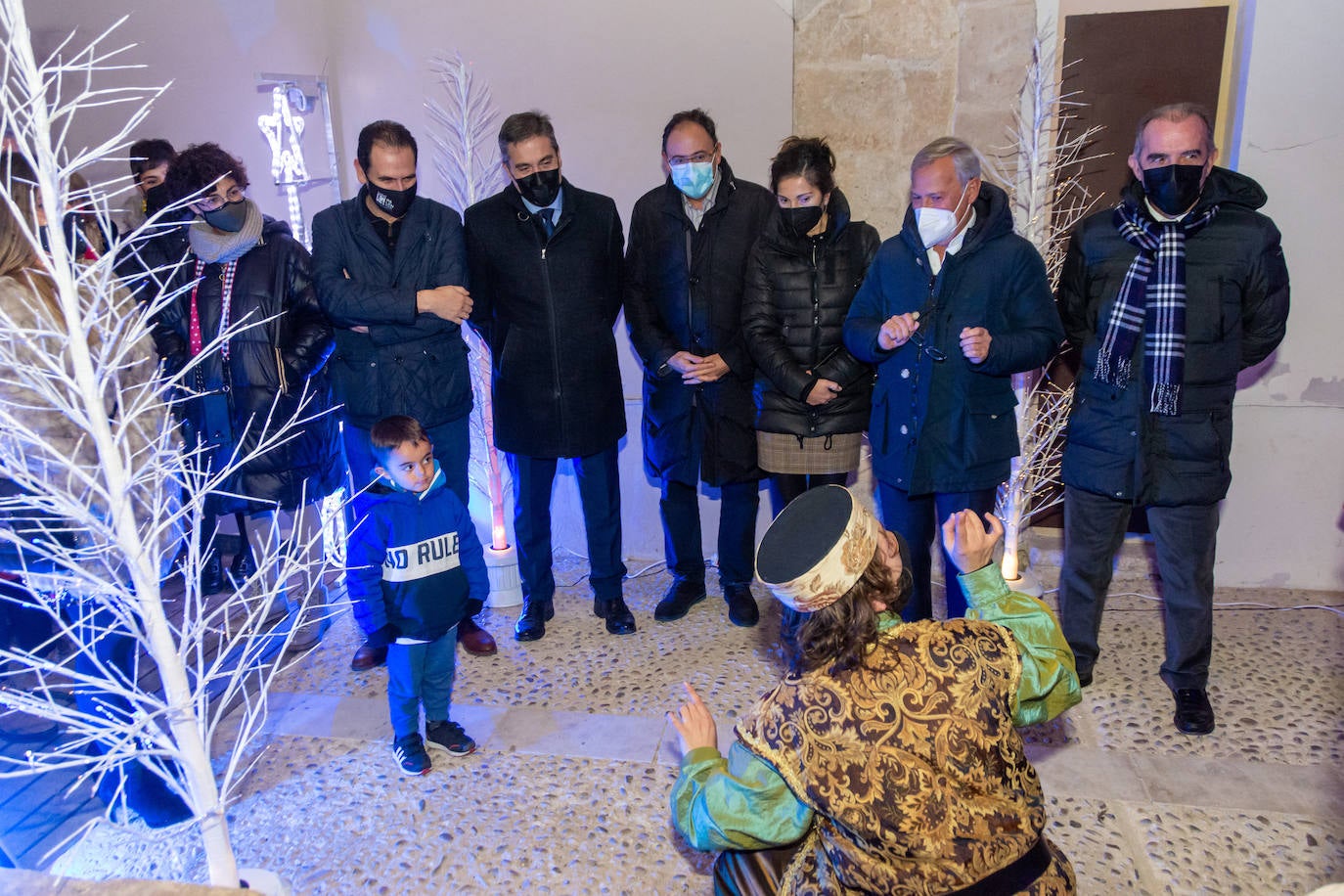 Fotos: Los pajes anuncian la próxima llegada de los Reyes a Palencia