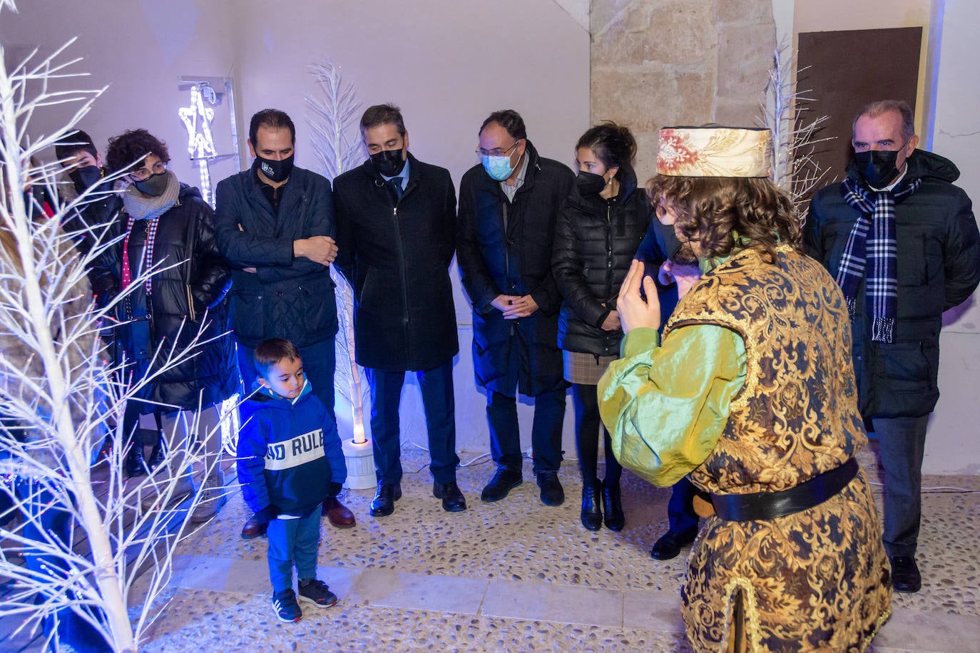 Fotos: Los pajes anuncian la próxima llegada de los Reyes a Palencia