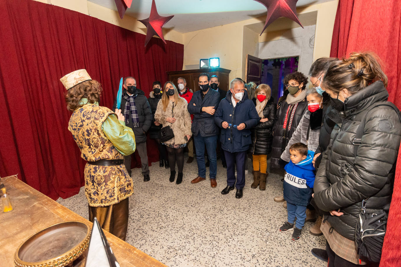 Fotos: Los pajes anuncian la próxima llegada de los Reyes a Palencia