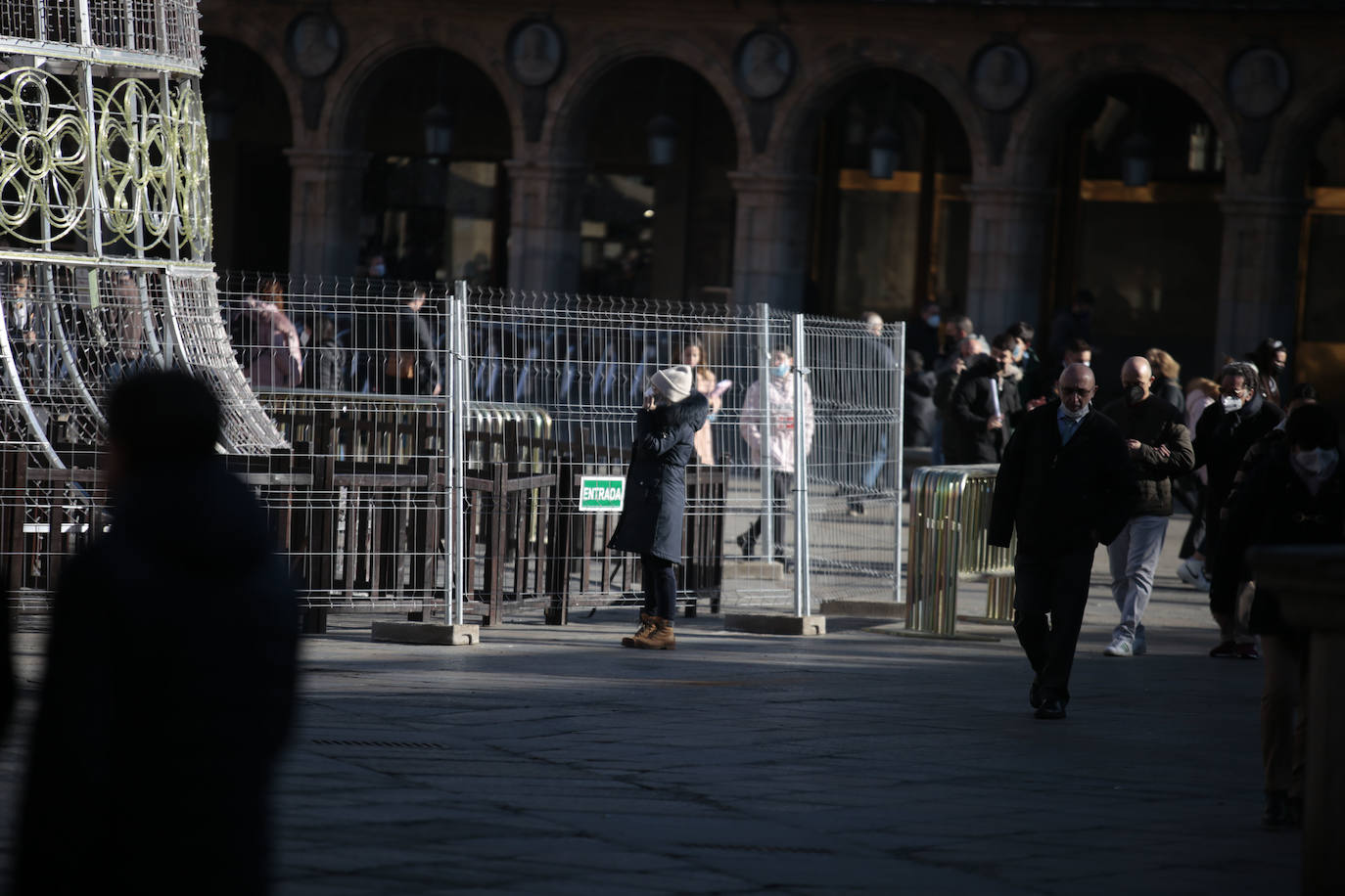 Fotos: Despliegue policial en la &#039;No Nochevieja Universitaria&#039; de Salamanca (1/2)
