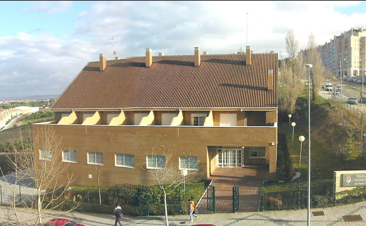 Vista general de la Residencia de Jugadores del Real Valladolid, ubicada en Parquesol. 