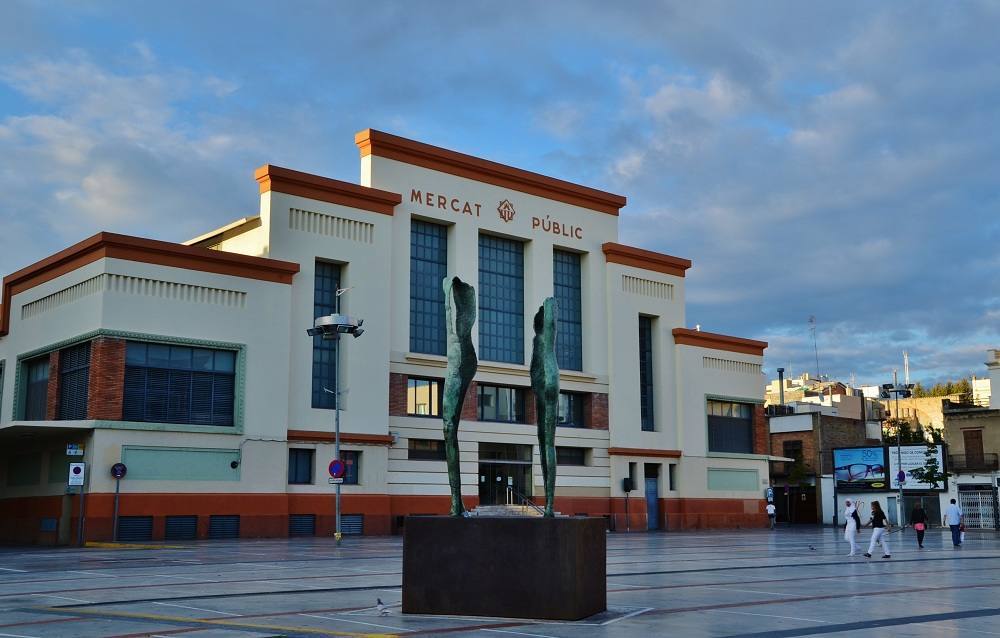 Mercado del Centro de Vilanova y la Geltrú.