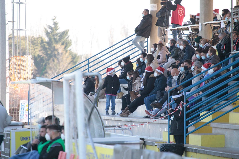 Navidad unionista en el Reina Sofía con goleada para celebrar por todo lo alto el final del 2021 en el apartado futbolístico