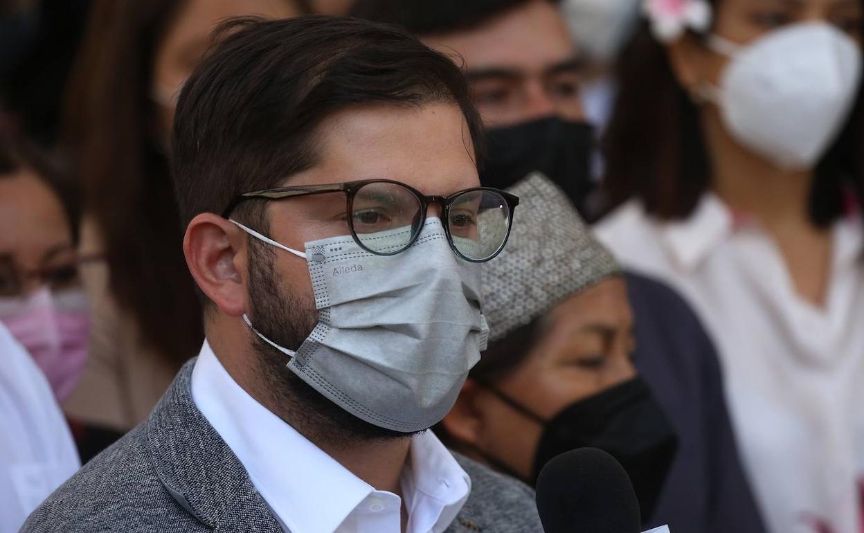 Gabriel Boric, presidente electo de Chile.