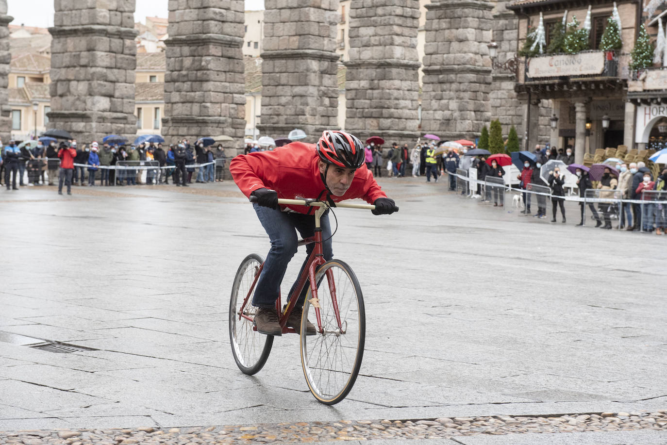 Carrera del Pavo, celebrada este 25 de diciembre en Segovia.