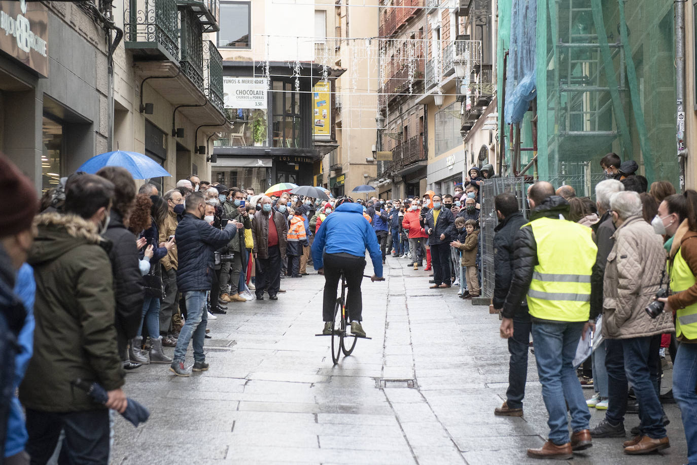 Carrera del Pavo, celebrada este 25 de diciembre en Segovia.