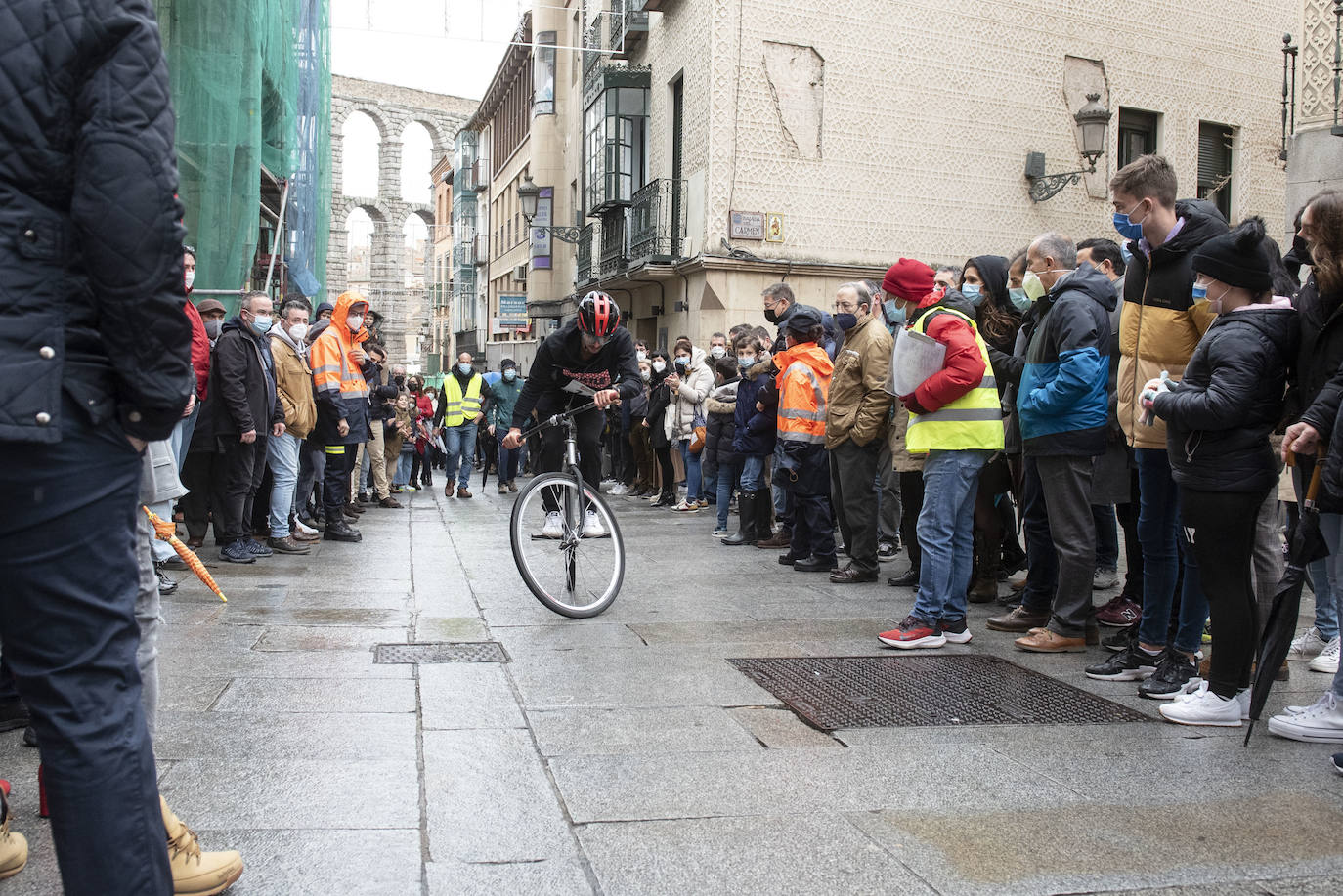 Carrera del Pavo, celebrada este 25 de diciembre en Segovia.