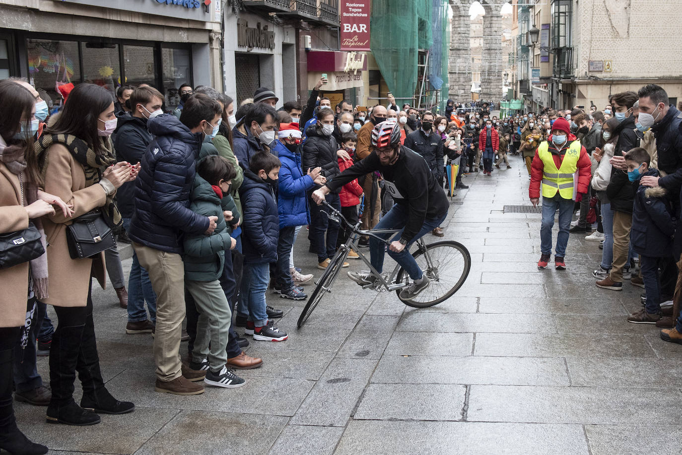 Carrera del Pavo, celebrada este 25 de diciembre en Segovia.