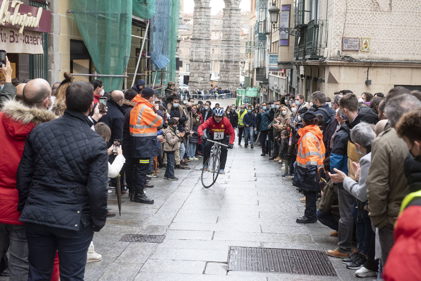 Carrera del Pavo, celebrada este 25 de diciembre en Segovia.