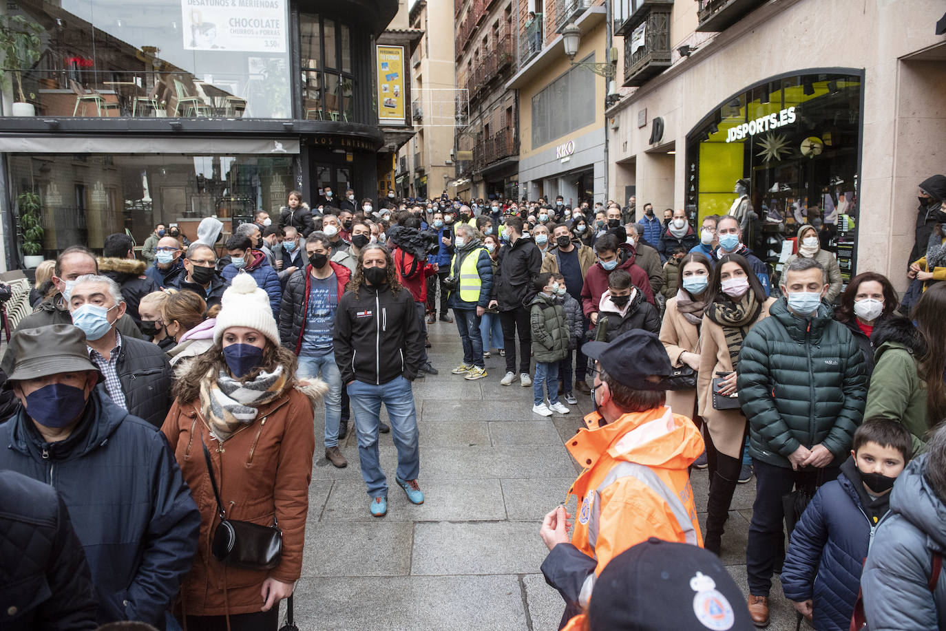 Carrera del Pavo, celebrada este 25 de diciembre en Segovia.