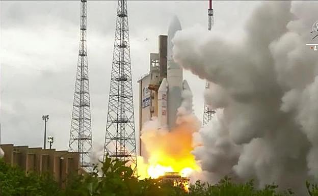 Imagen del despegue. 