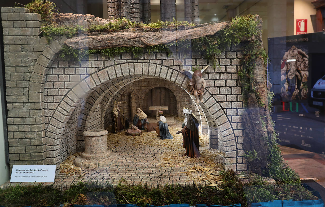 Fotos: La recreación de la cripta, en la Oficina de Turismo