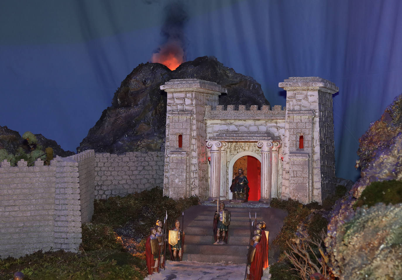 Fotos: El volcán de la Vera Cruz y piezas en movimiento