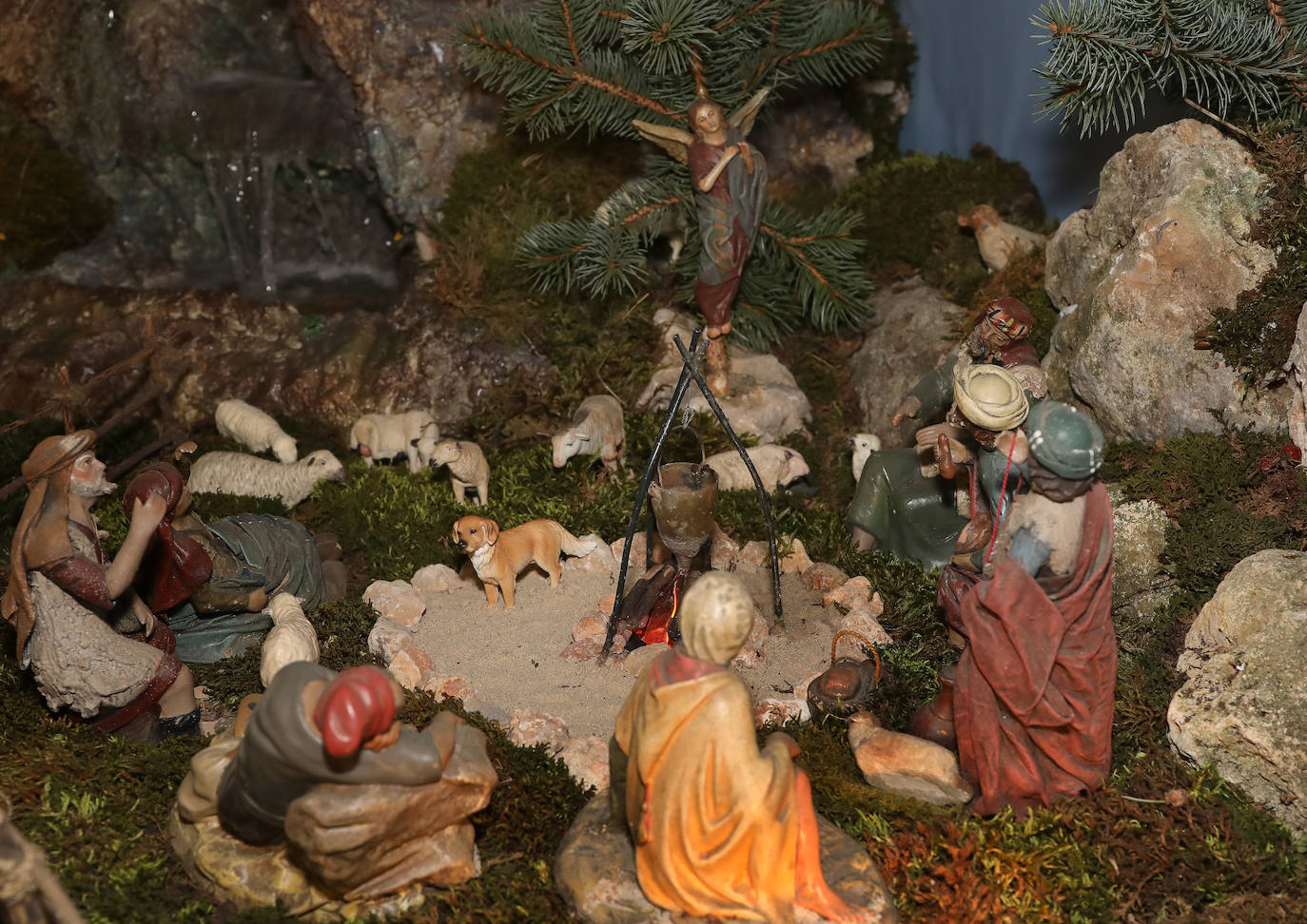 Fotos: El volcán de la Vera Cruz y piezas en movimiento