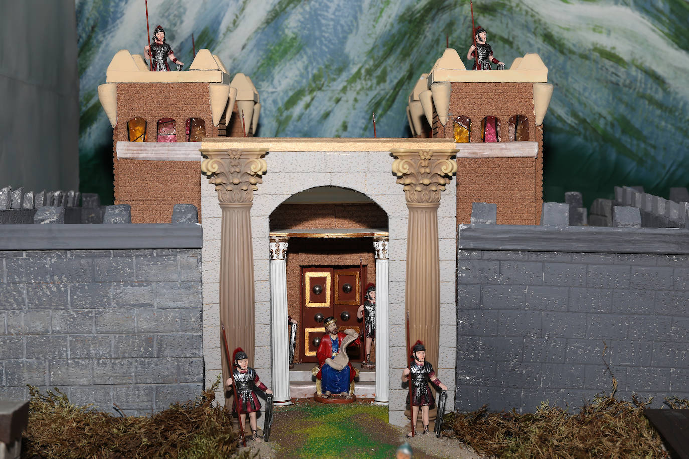 Fotos: El belén del Cristo de Medinaceli