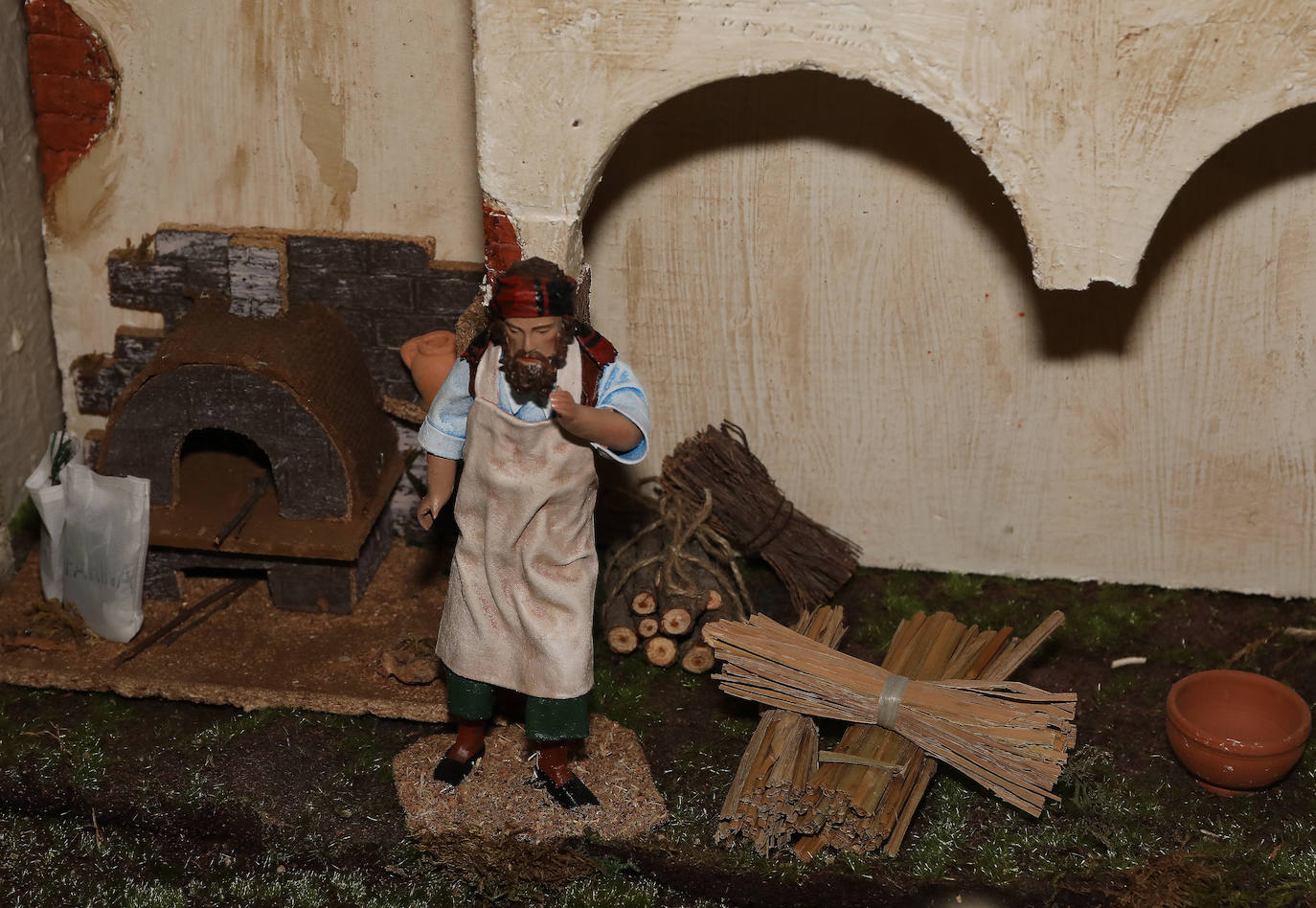 Fotos: Montaje en la capilla de la Soledad