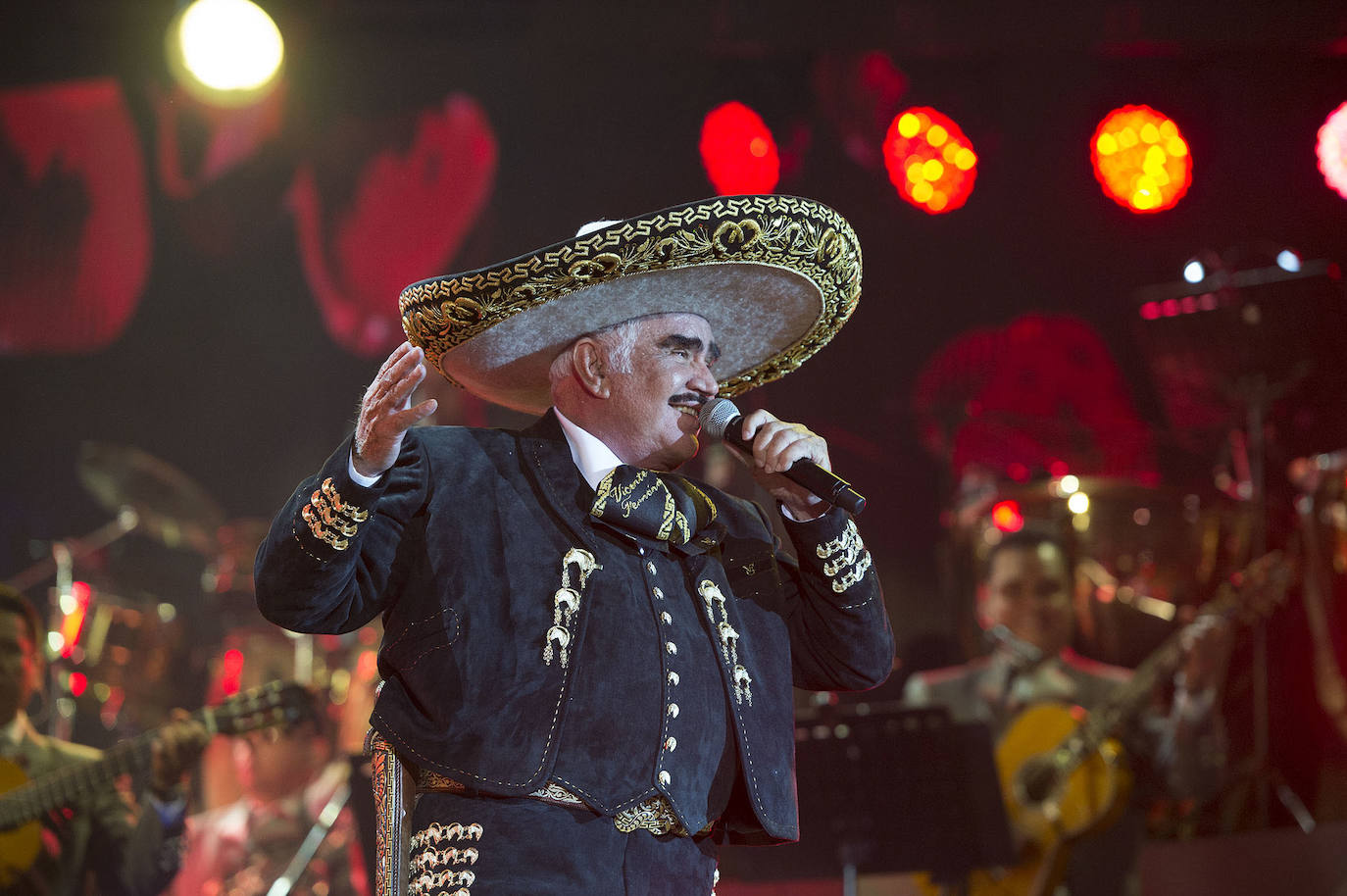 El cantante de rancheras Vicente Fernández