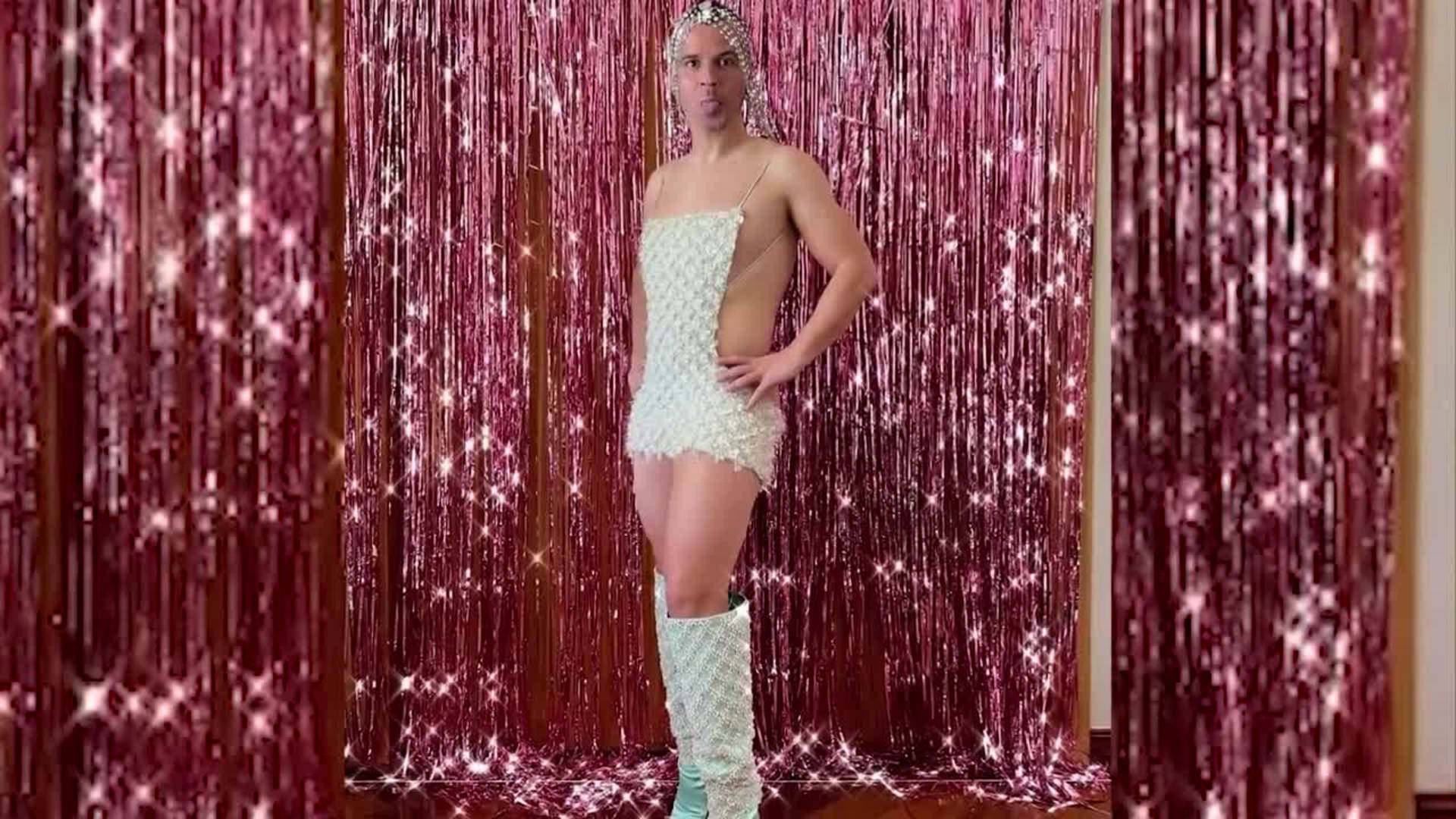 Dabiz Muñoz se marca un Pedroche con el vestido de las campanadas