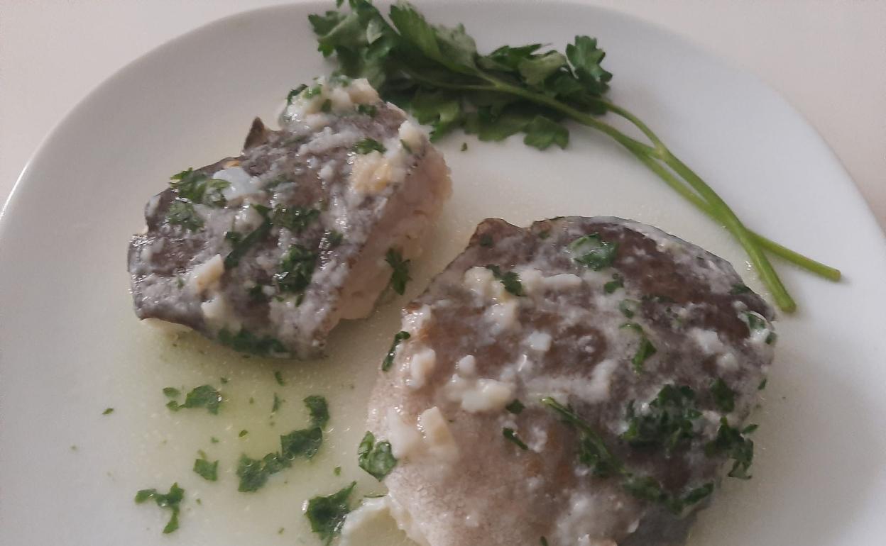 La receta: Bacalao en salsa verde