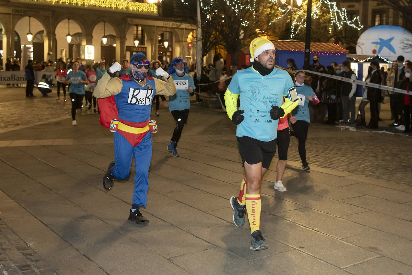 Imágenes de la Carrera de Fin de Año de Segovia.