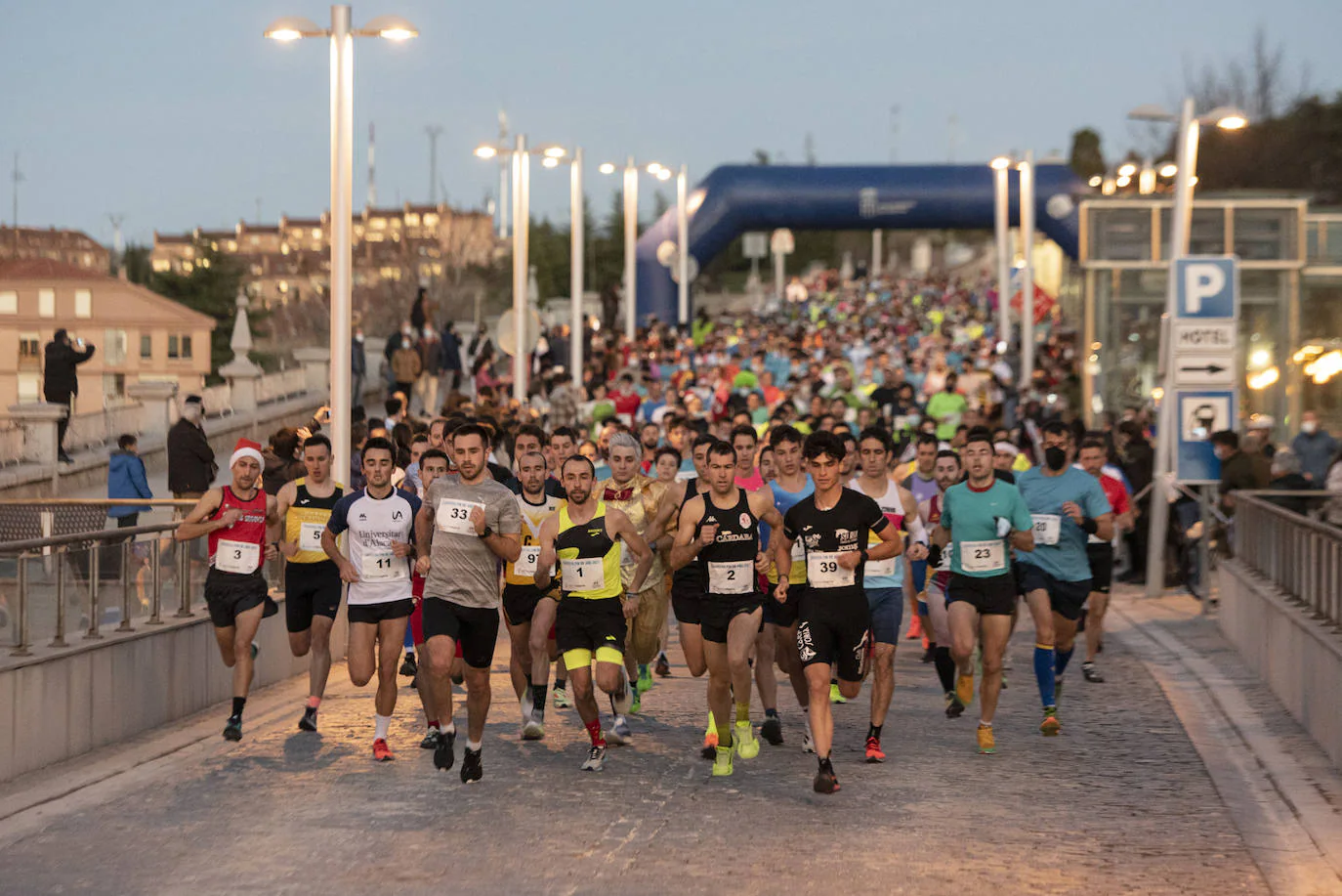 Imágenes de la Carrera de Fin de Año de Segovia.