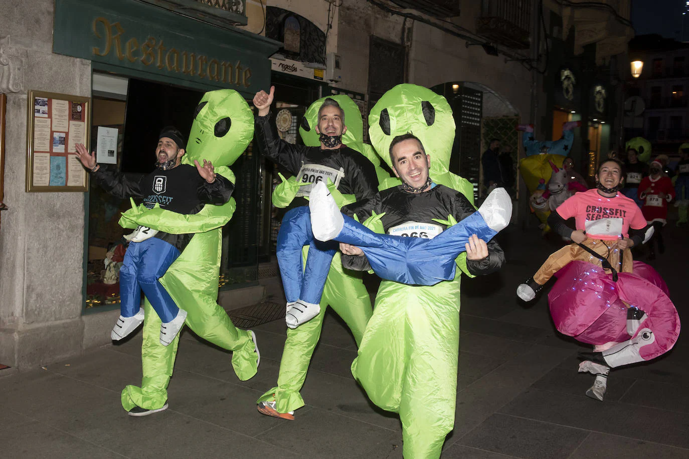 Imágenes de la Carrera de Fin de Año de Segovia.