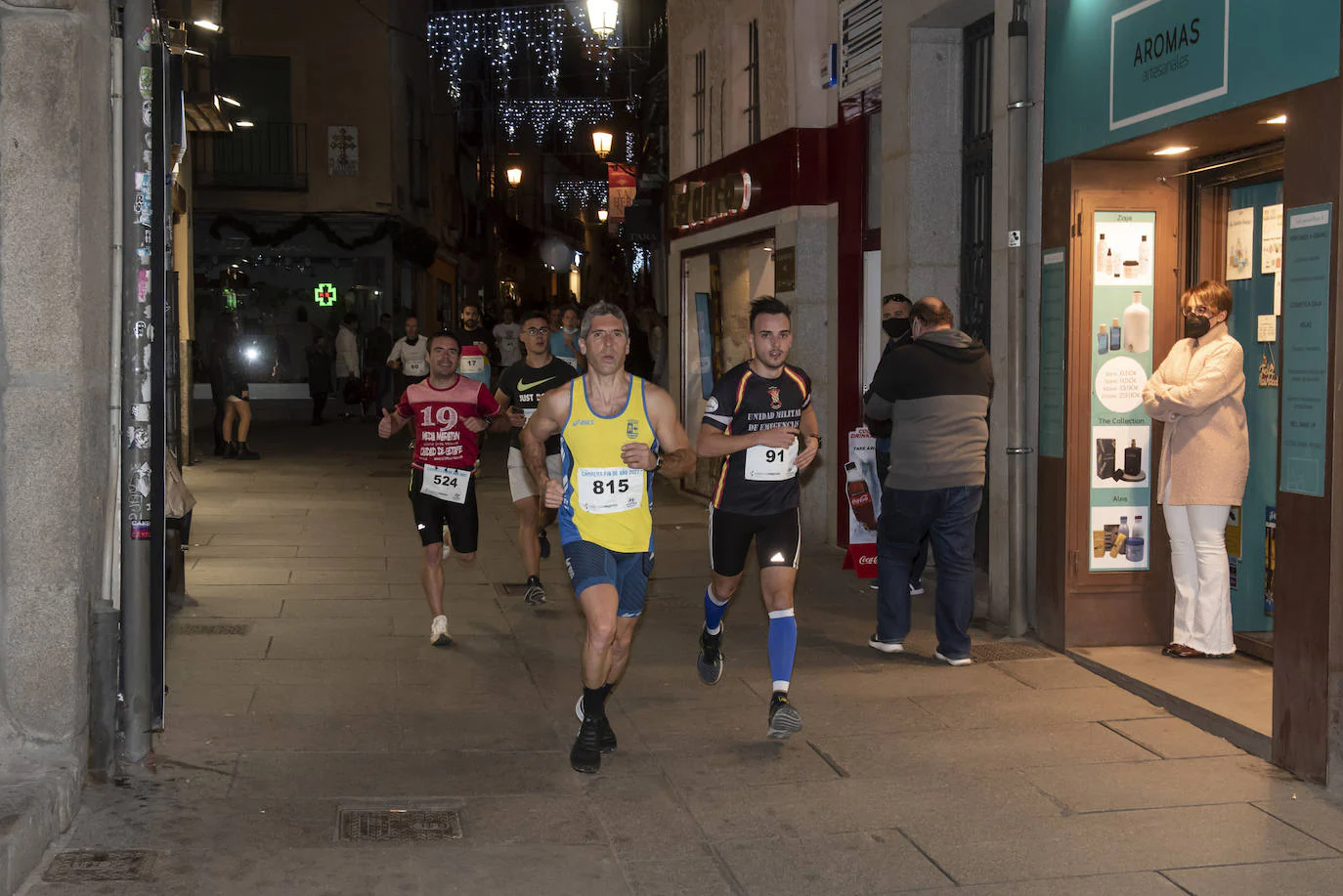 Imágenes de la Carrera de Fin de Año de Segovia.