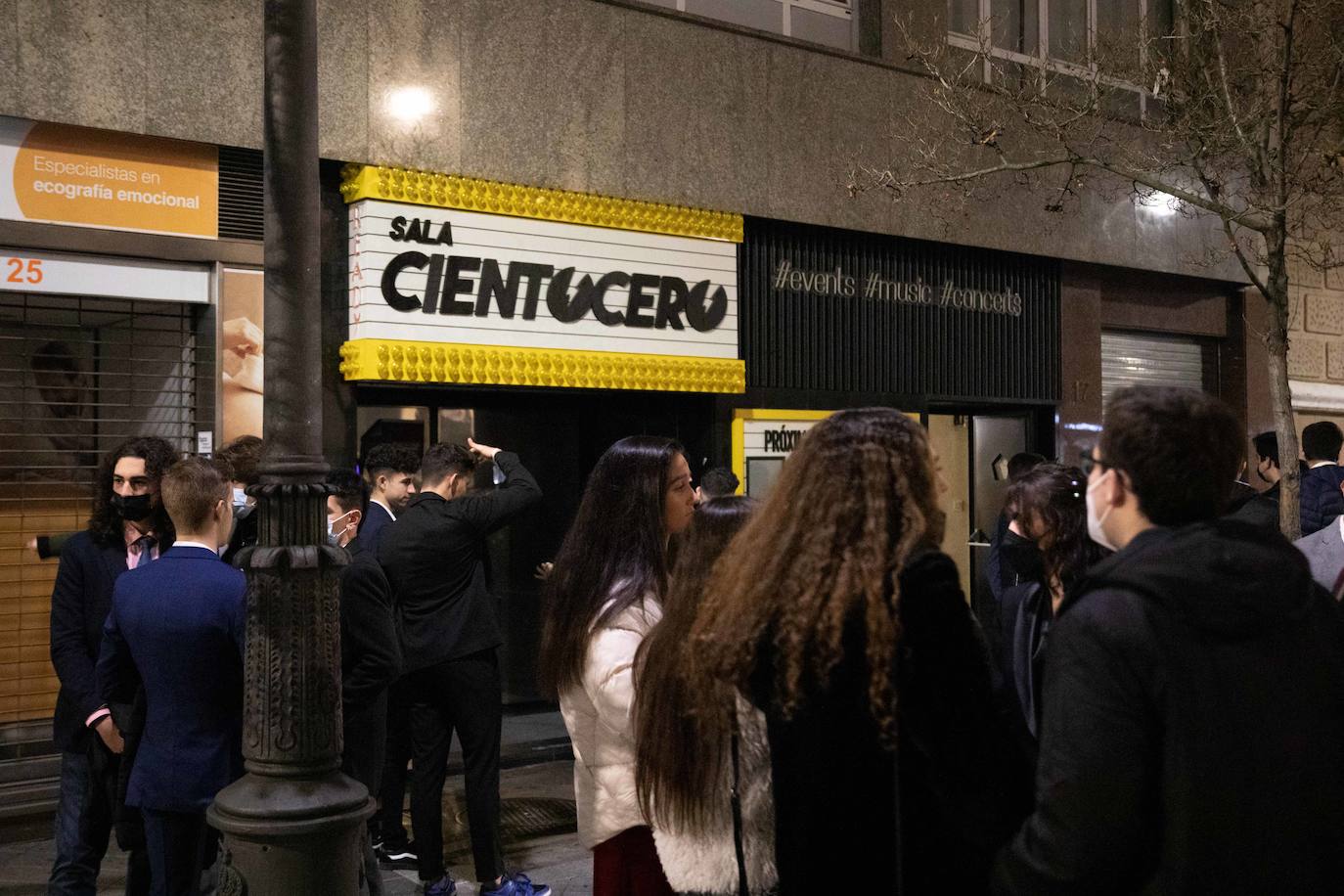 El ambiente de Valladolid durante esta Nochevieja. 