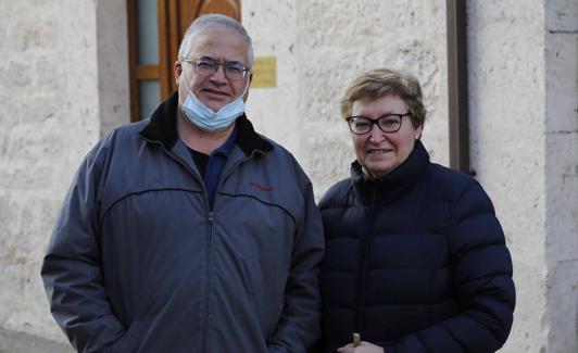 Miguel Ángel y Dolores, foráneos empadronados en Bahabón.