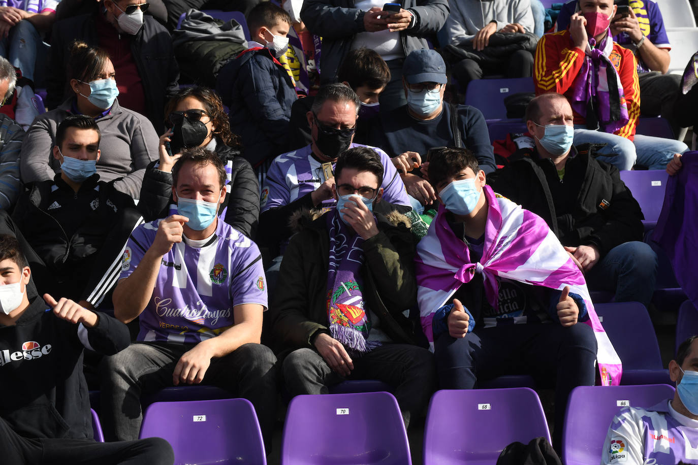 Fotos: Búscate en la grada del Real Valladolid-Leganés (1/4)