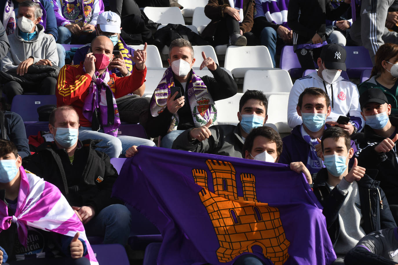 Fotos: Búscate en la grada del Real Valladolid-Leganés (1/4)