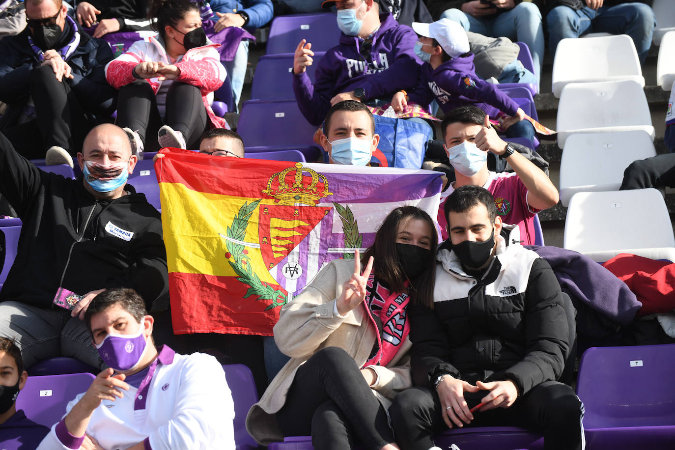 Fotos: Búscate en la grada del Real Valladolid-Leganés (1/4)