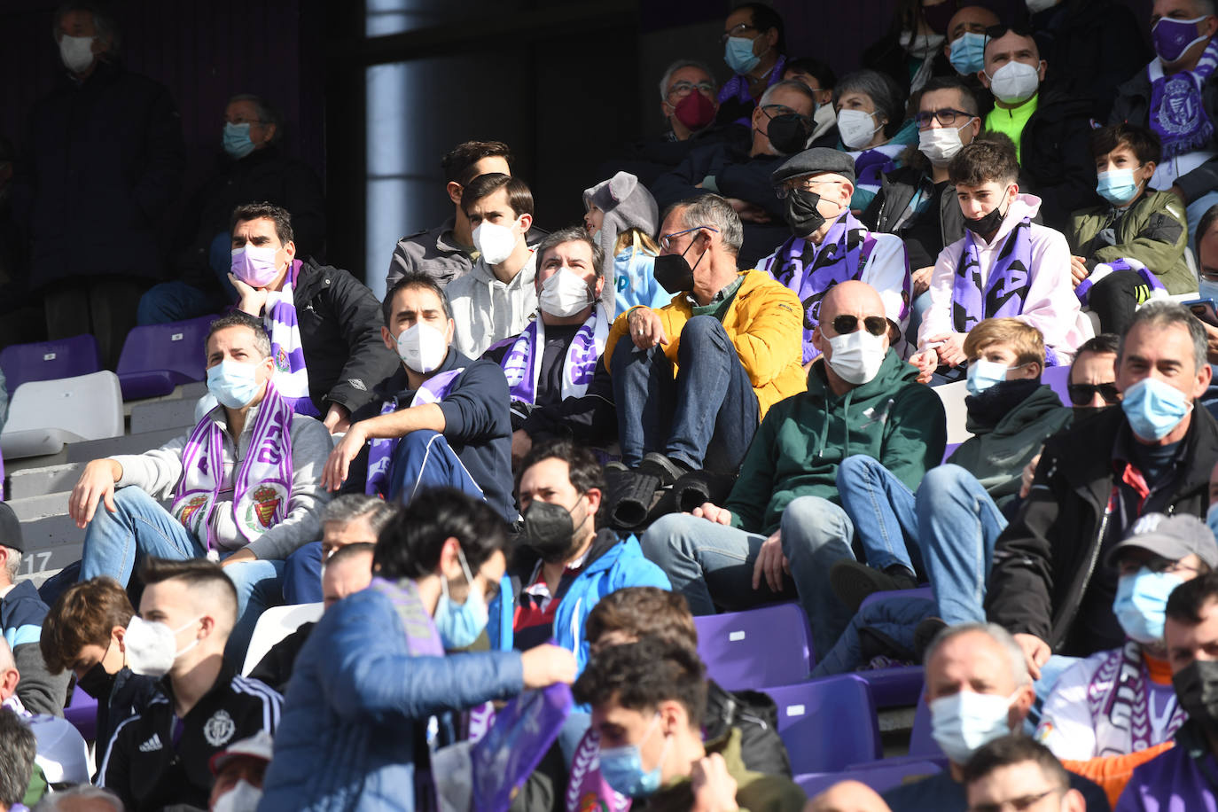 Fotos: Búscate en la grada del Real Valladolid-Leganés (1/4)
