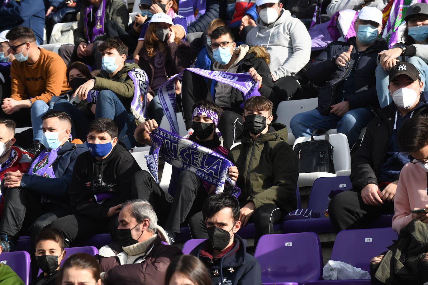 Fotos: Búscate en la grada del Real Valladolid-Leganés (1/4)
