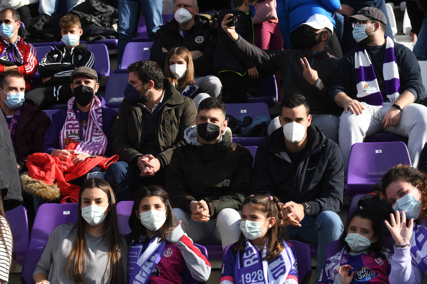 Fotos: Búscate en la grada del Real Valladolid-Leganés (1/4)