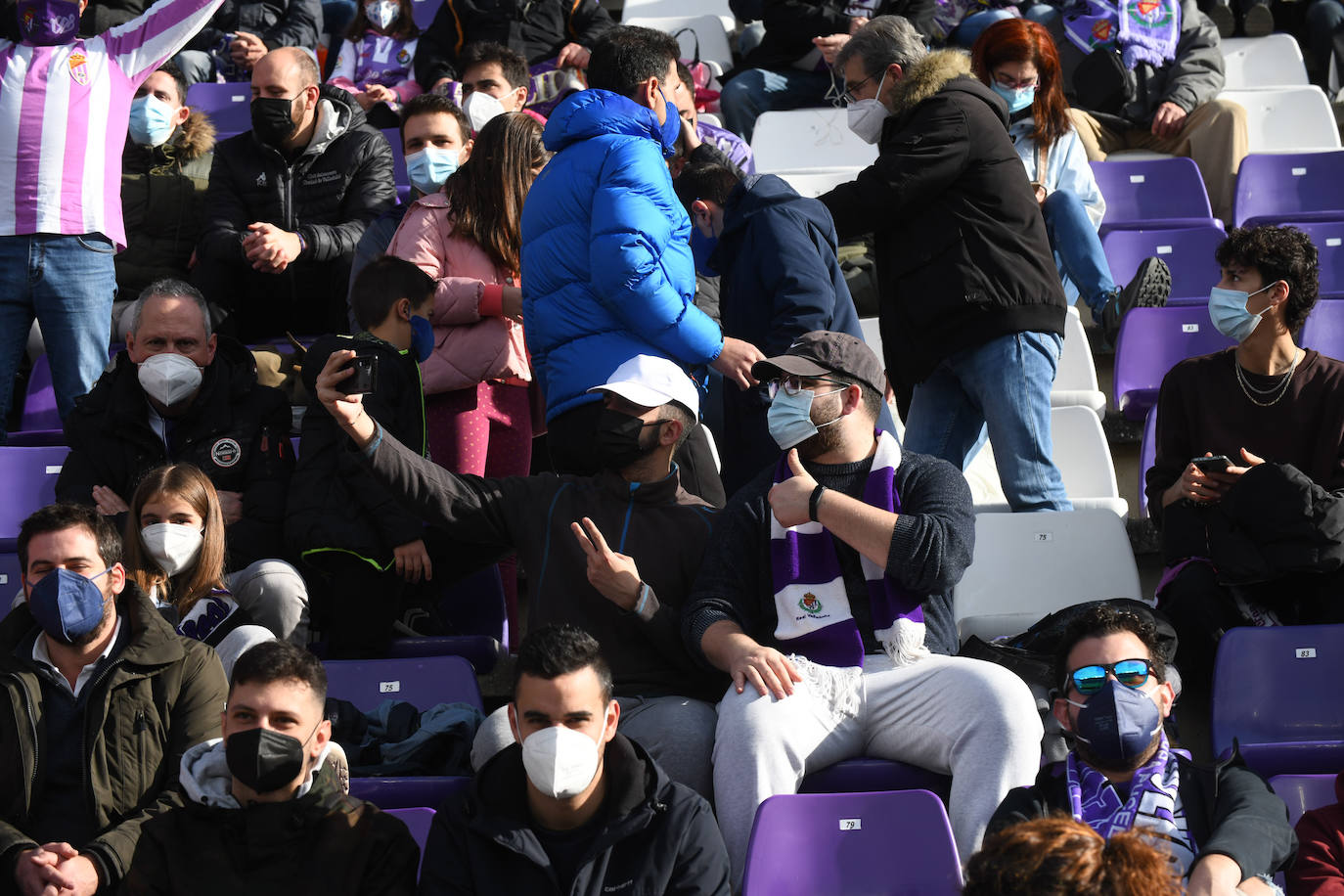 Fotos: Búscate en la grada del Real Valladolid-Leganés (1/4)