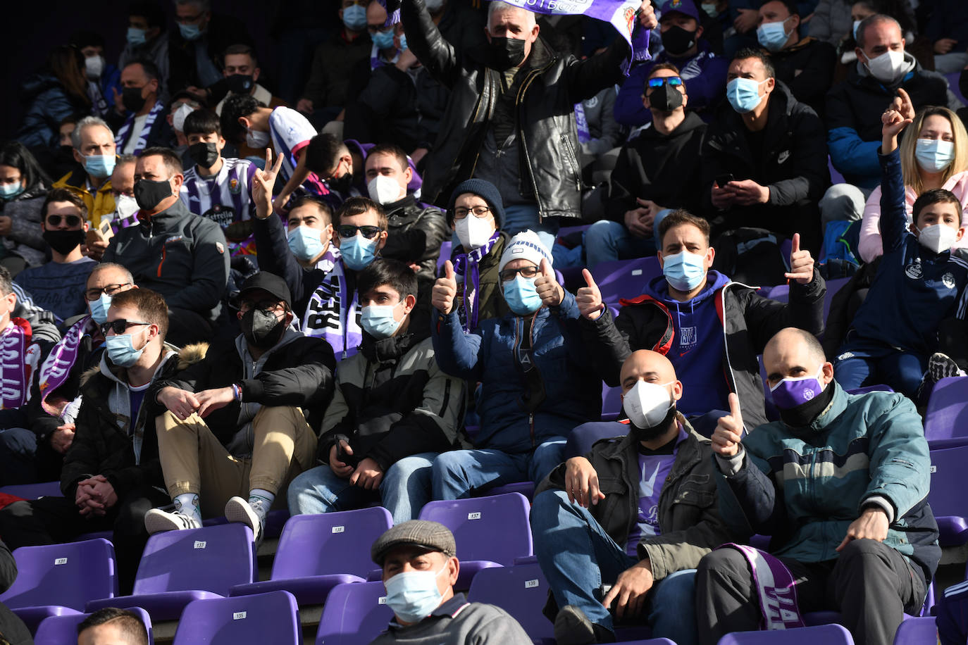 Fotos: Búscate en la grada del Real Valladolid-Leganés (2/4)