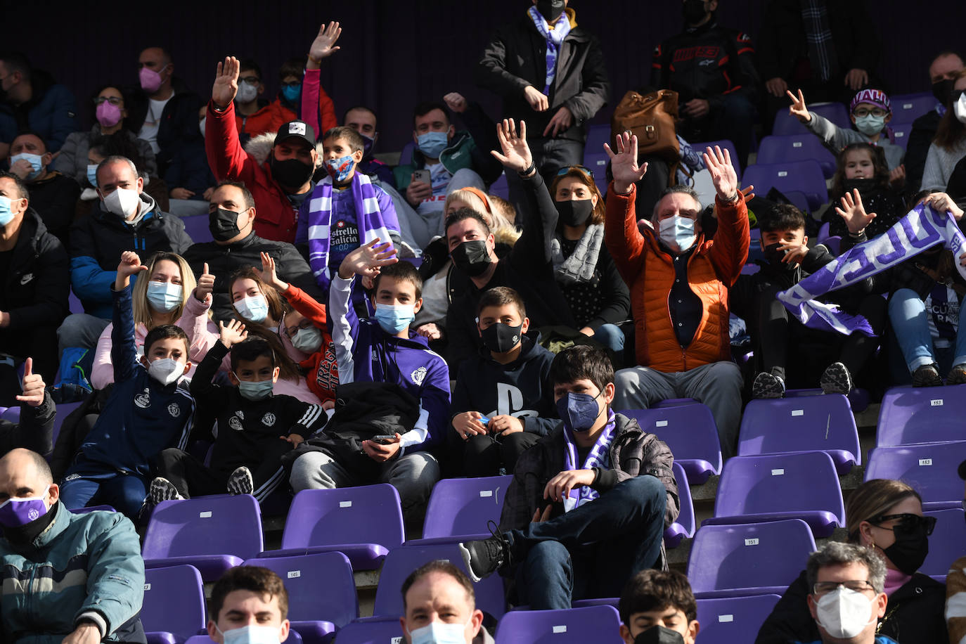 Fotos: Búscate en la grada del Real Valladolid-Leganés (2/4)