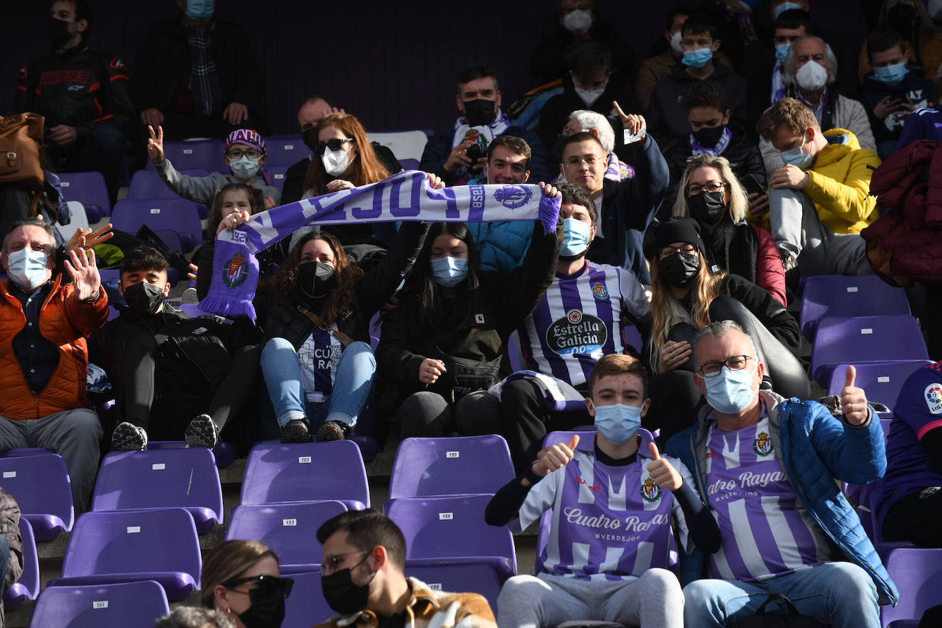 Fotos: Búscate en la grada del Real Valladolid-Leganés (2/4)