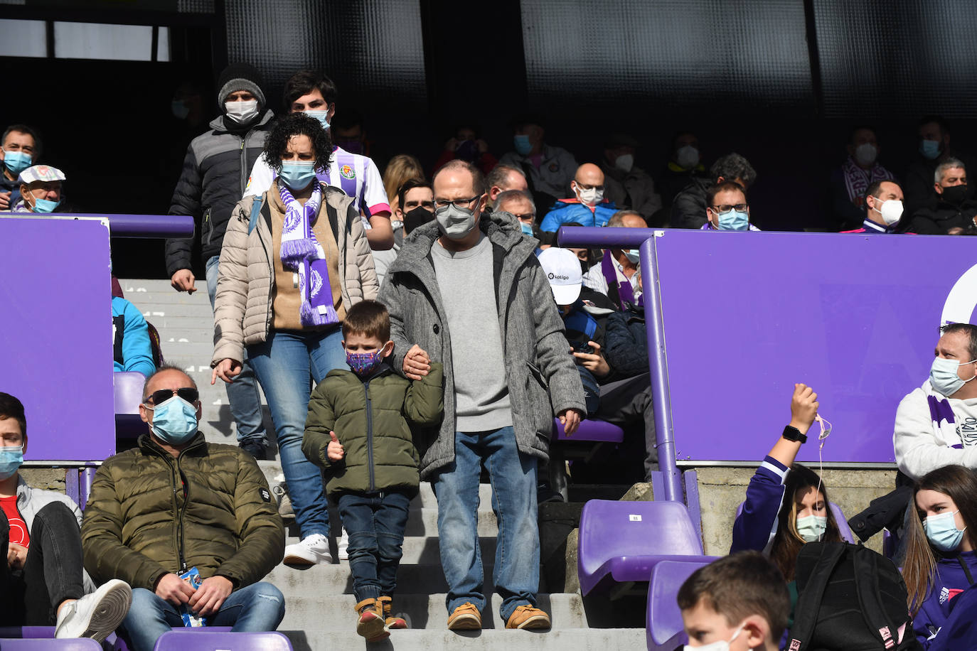 Fotos: Búscate en la grada del Real Valladolid-Leganés (2/4)