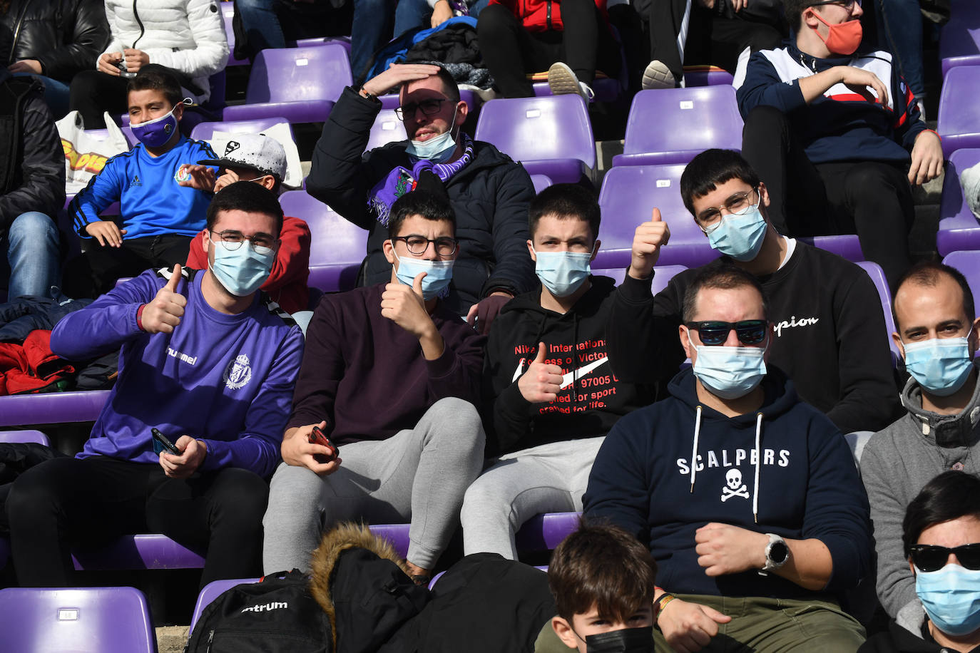 Fotos: Búscate en la grada del Real Valladolid-Leganés (2/4)