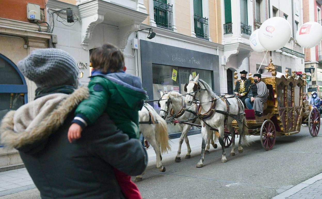 Cabalgata de los Reyes Magos en 2021. 