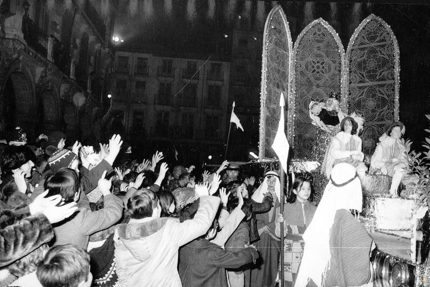 Fotos: Las cabalgatas de Reyes Magos en los años 70 en Valladolid