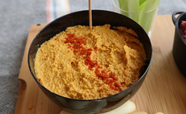 Paté de zanahoria con nueces