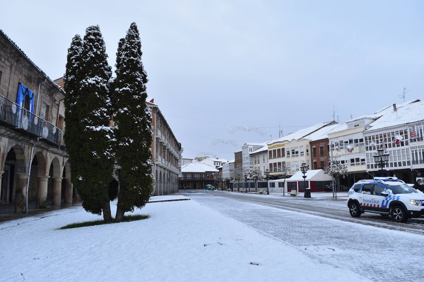 Fotos: Nevada en Aguilar de Campoo