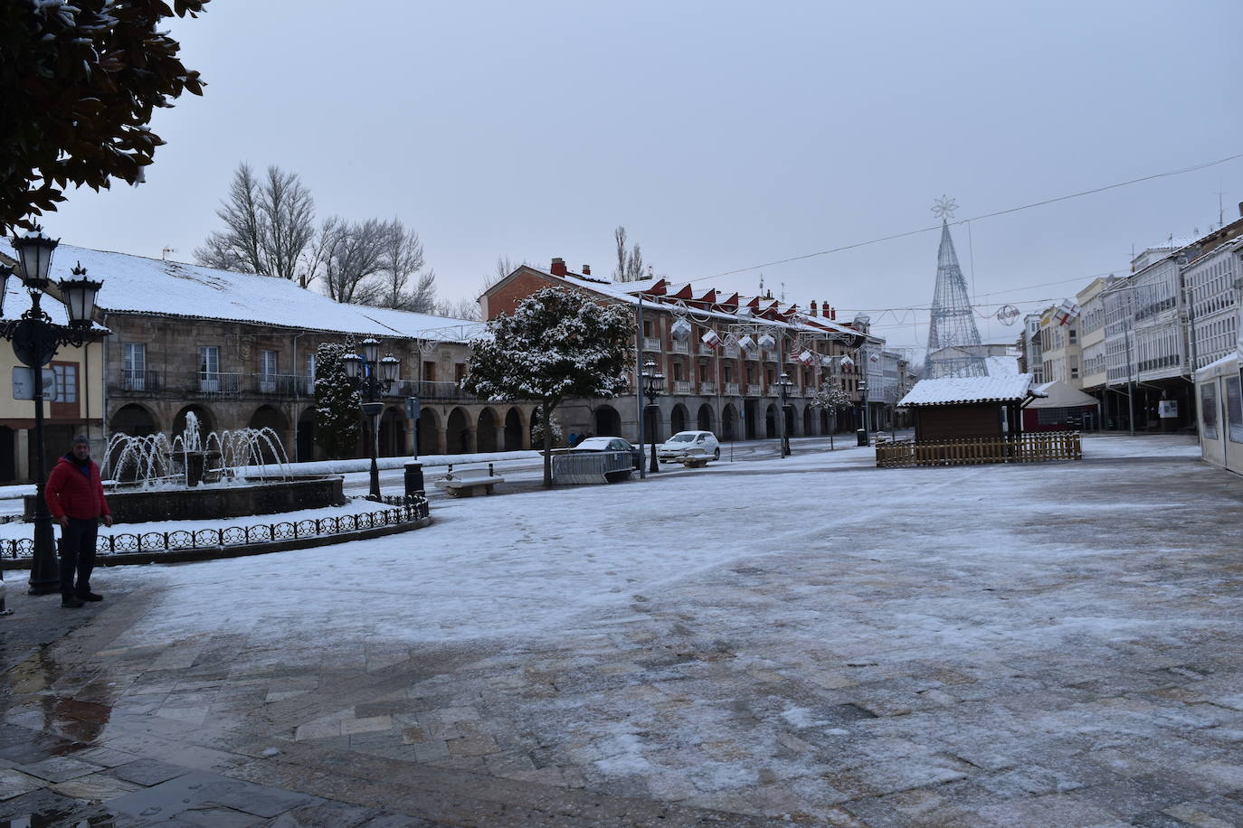 Fotos: Nevada en Aguilar de Campoo
