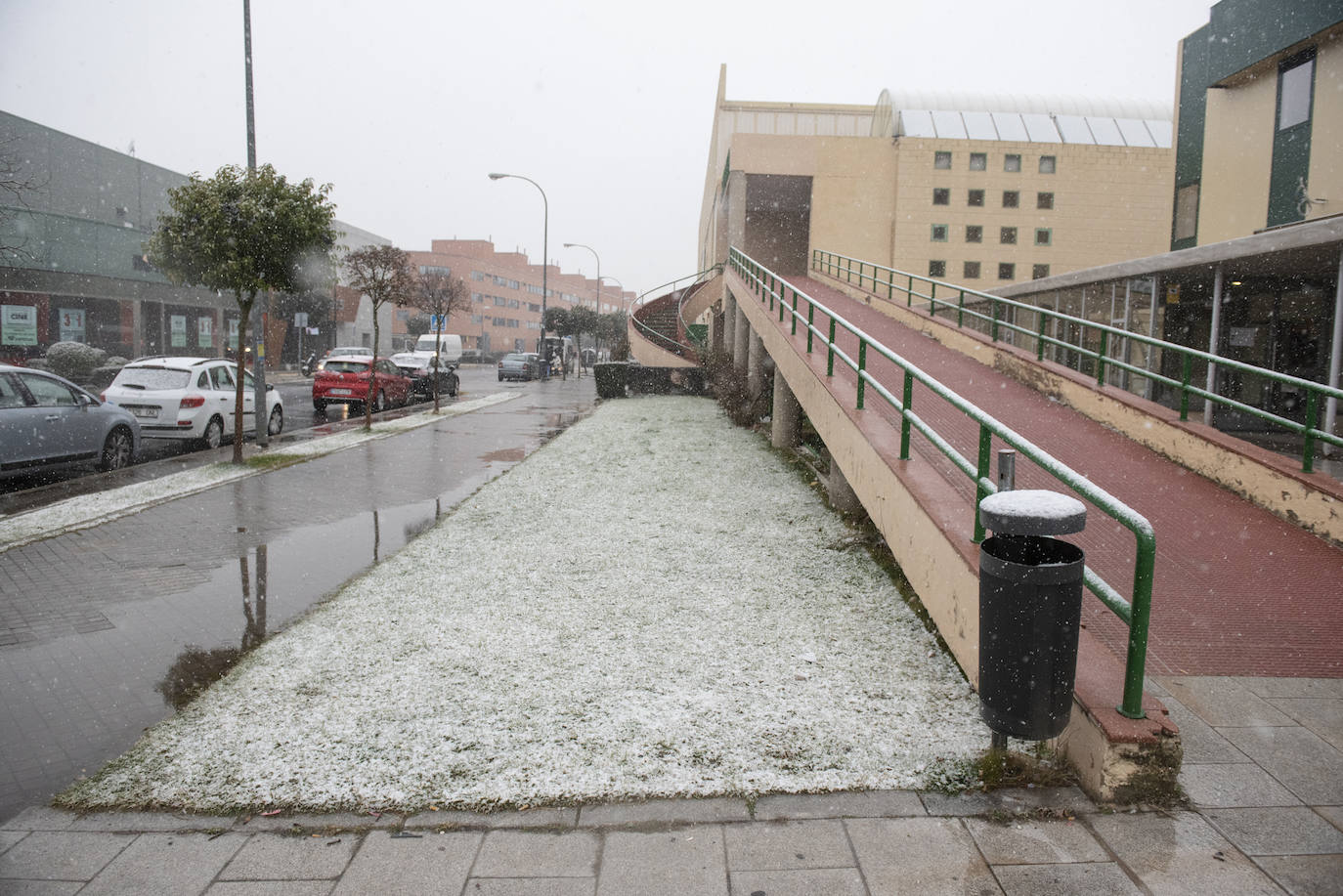 Nevada este miércoles enn la provincia de Segovia.