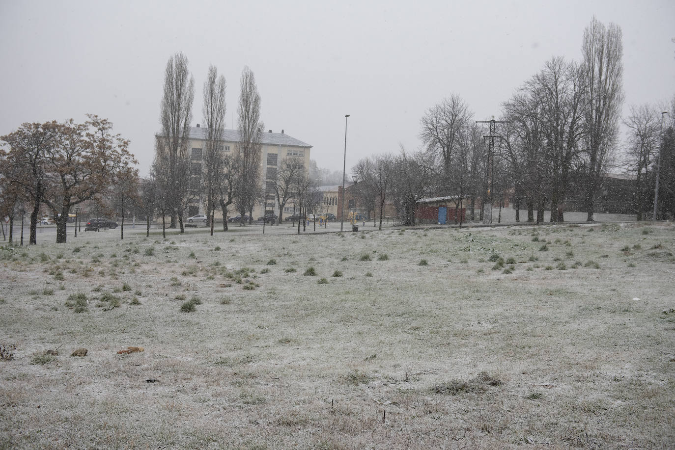 Nevada este miércoles enn la provincia de Segovia.
