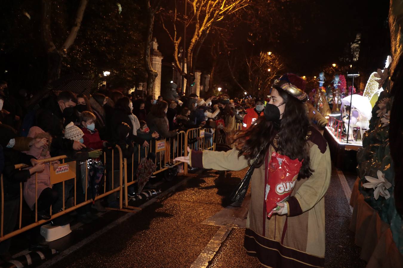 Fotos: Cabalgata de los Reyes Magos en Valladolid (1/2)